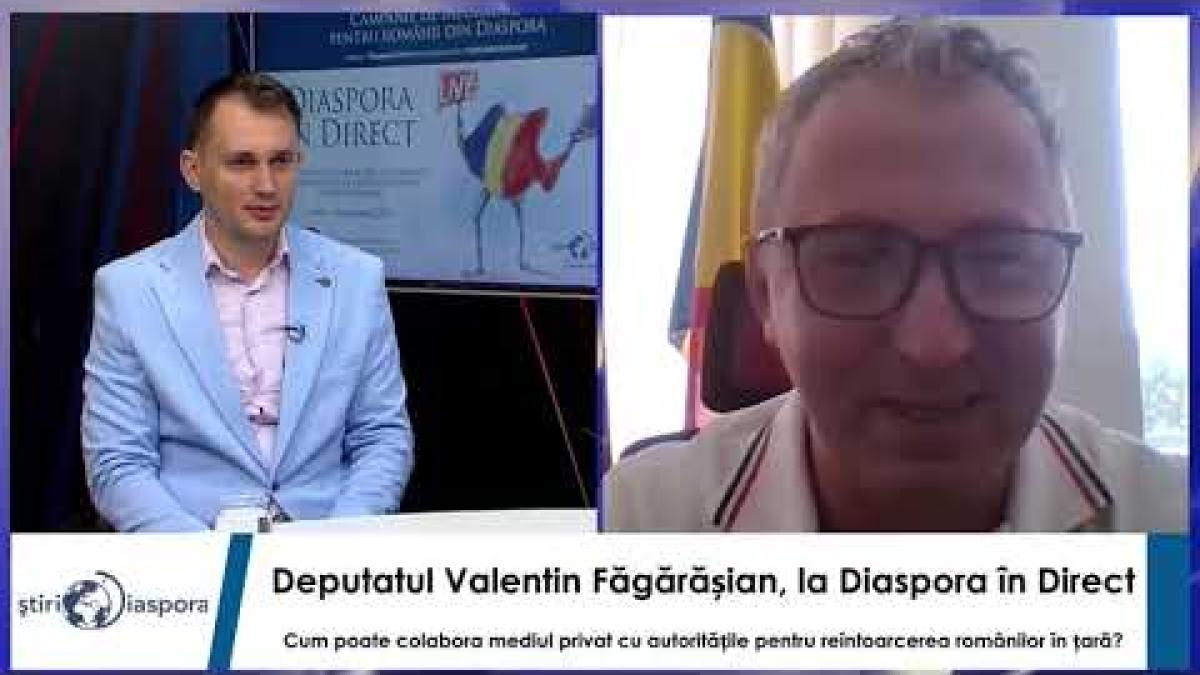 Colaborarea stat-privat pentru reîntoarcerea românilor în țară. Deputatul Făgărășian anunță măsuri