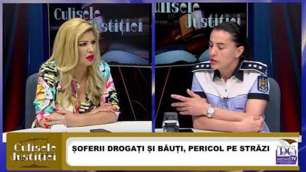 Mădălina Moșoiu, șef Brigada Rutieră București, interviu la Culisele Justiției cu Laura Duță