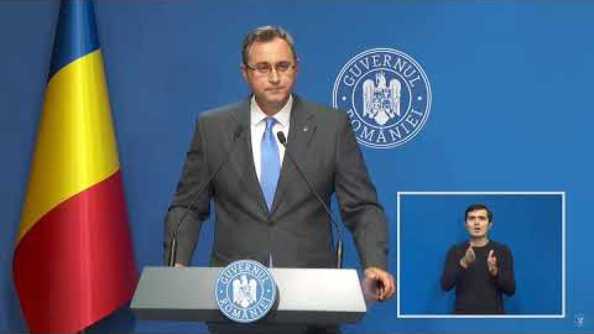 Conferință de presă după ședința Guvernului României din 3 august 2023