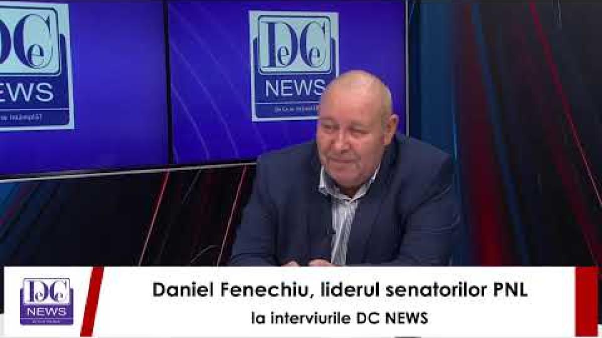 Daniel Fenechiu, liderul senatorilor PNL, la interviurile DC NEWS