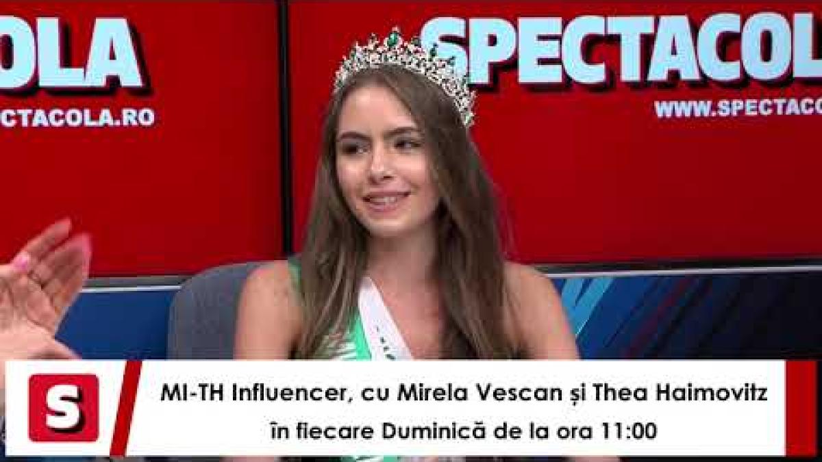 Teodora Pușcaru, model, invitatul săptămânii la Mi-Th Influencer, cu Mirela Vescan şi Thea Haimovitz