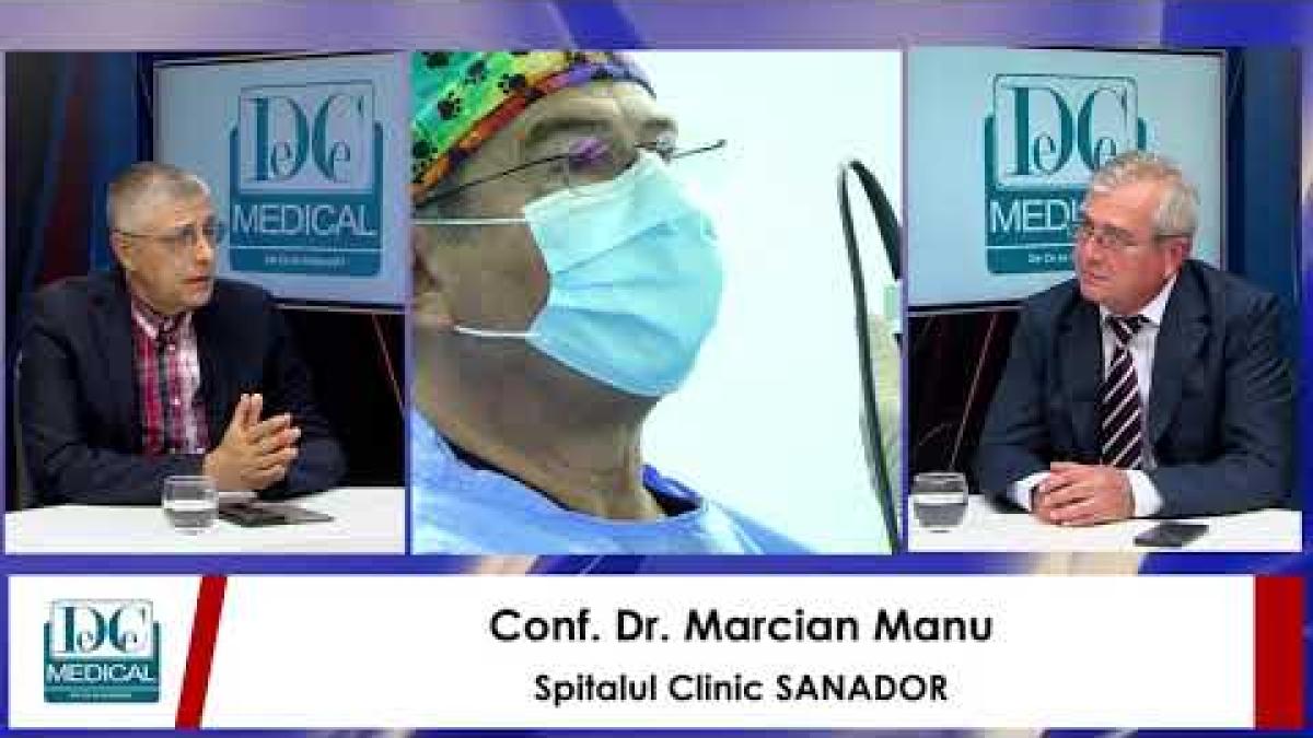 Prostata: tot ce trebuie să știi. Marcian Manu (SANADOR), la DC Medical și DC News
