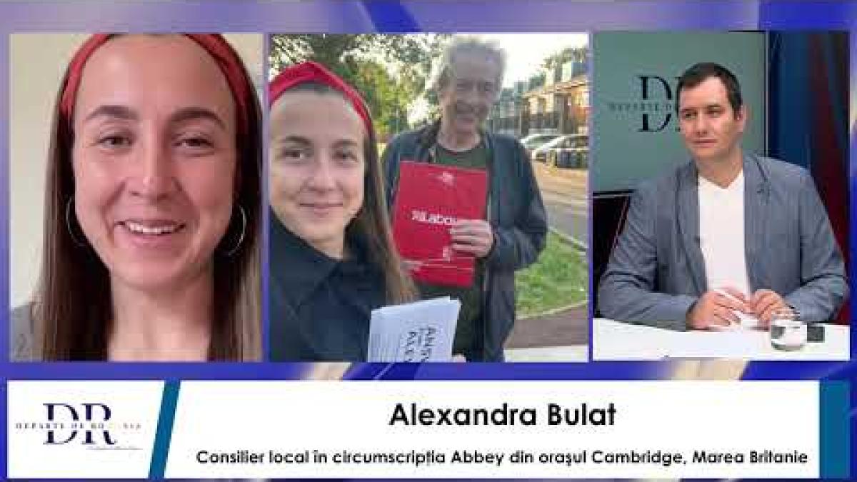 Alexandra Bulat, primul consilier local român în Marea Britanie. Ediție specială Departe de România