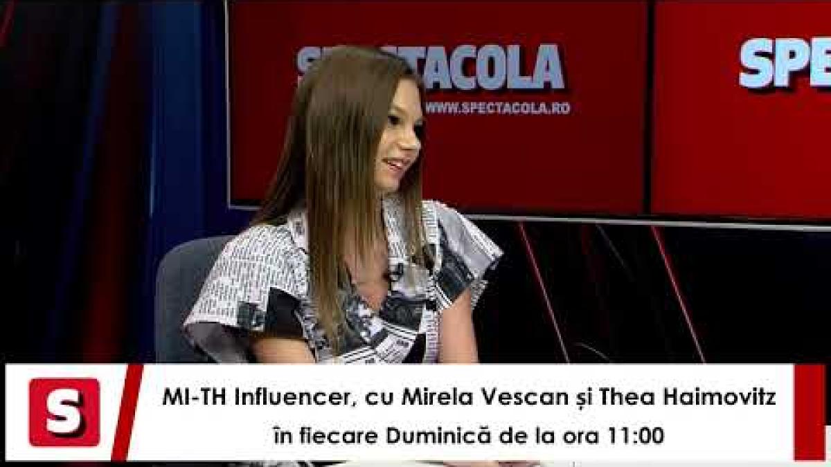 Alexia Dedu și Teodora Limbidis, la Mi-Th Influencer, cu Mirela Vescan şi Thea Haimovitz