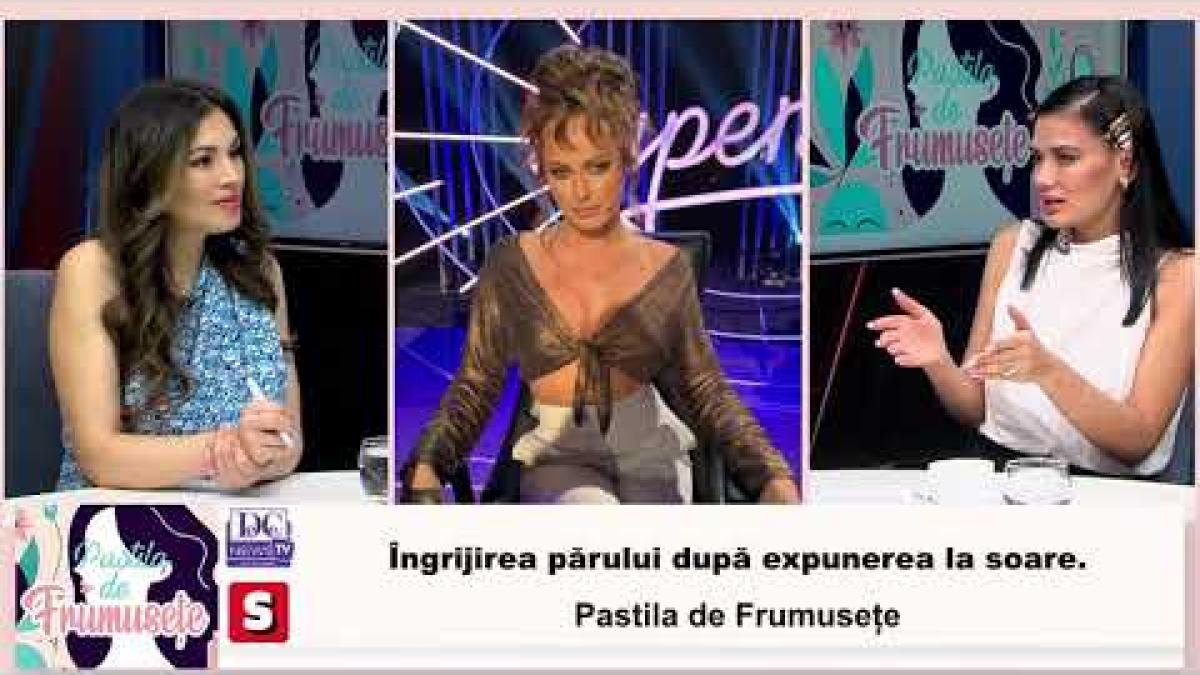 Trucurile vedetelor pentru un păr fabulos. Olga Barcari, la Pastila de frumusețe