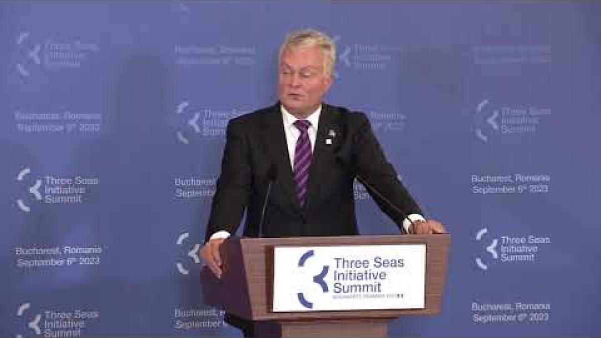 Klaus Iohannis, Andrzej Duda, Gitanas Nauseda și Andrej Penkovic, conferință de presă după I3M