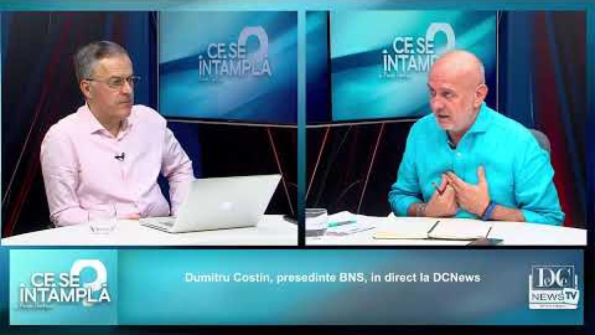 Dumitru Costin (BNS), invitatul lui Răzvan Dumitrescu la ”Ce se întâmplă?”