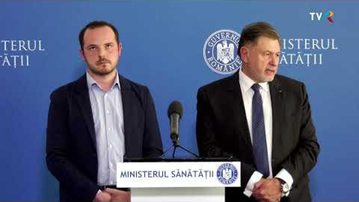 Conferință de presă susținută de ministrul Sănătății, prof. univ. dr. Alexandru Rafila