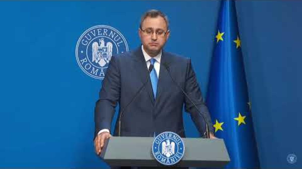 Conferință de presă după ședința Guvernului României din 14 septembrie 2023