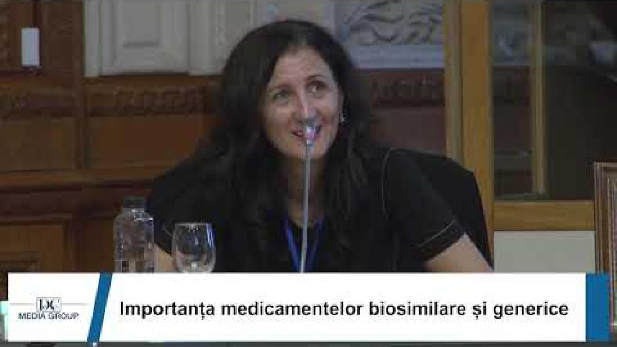 Conferința „Importanța medicamentelor biosimilare și generice” din 13 septembrie 2023