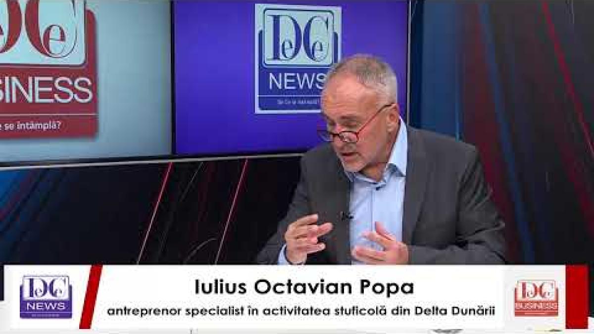 Iulius Octavian Popa, antreprenor specialist în activitatea stuficolă din Delta Dunării, interviu