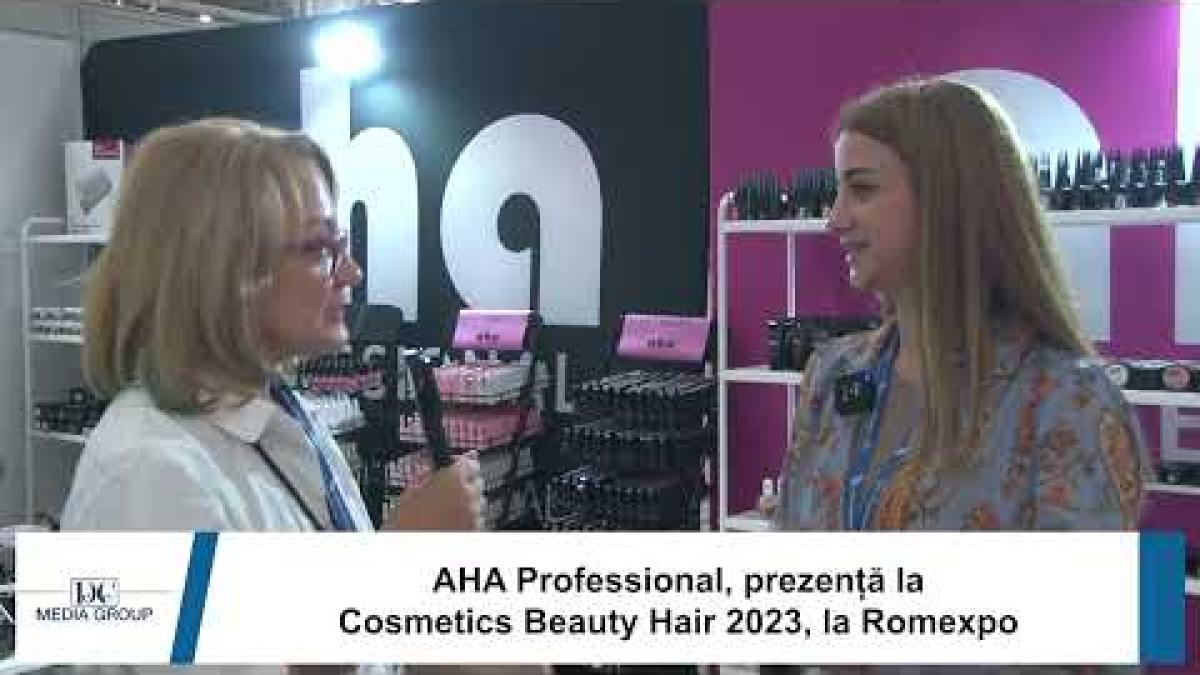 AHA Professional, prezență la Cosmetics Beauty Hair 2023
