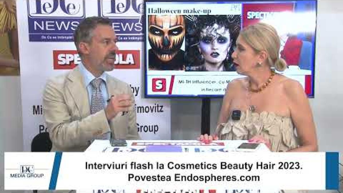 Endospheres.com, prezentat de Gianni Evangelista. Interviu flash la studioul mobil DC News