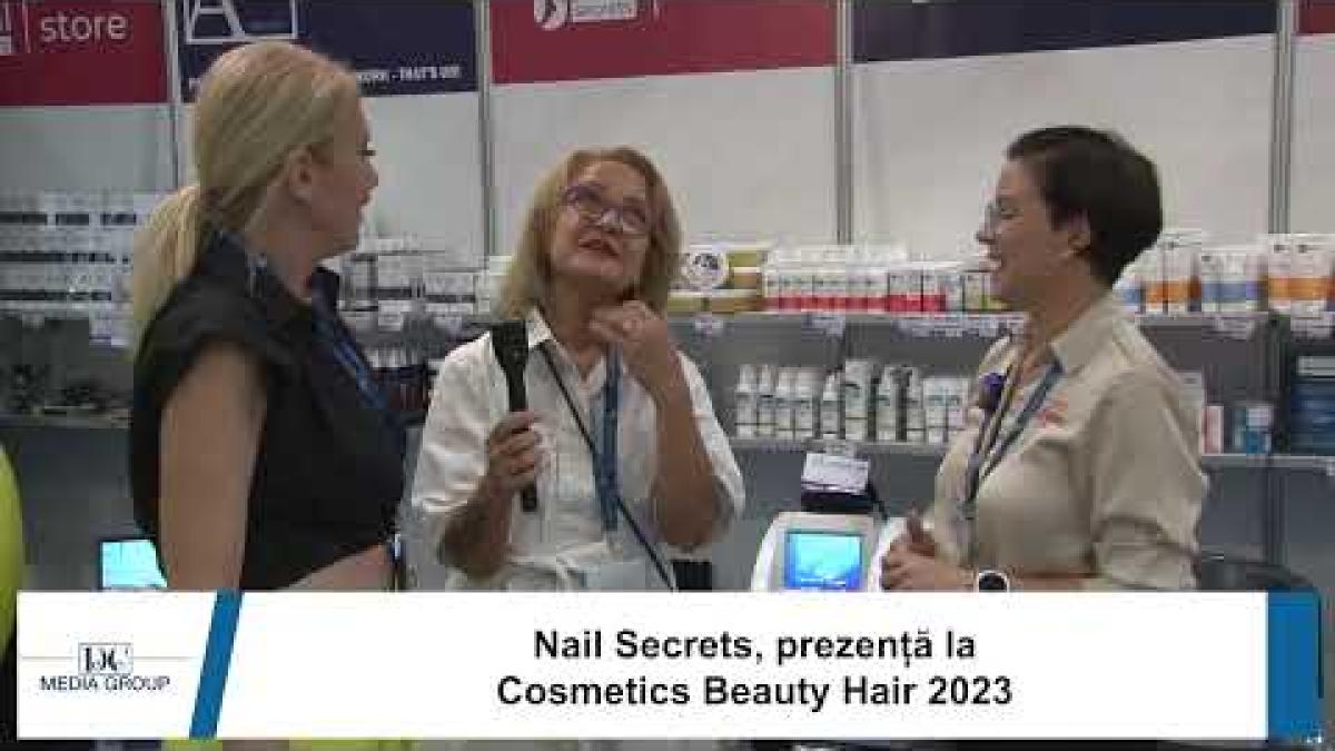 Experții în unghii Nail Secrets, la Cosmetics Beauty Hair. Ce spune Elisabeta Nagy despre companie