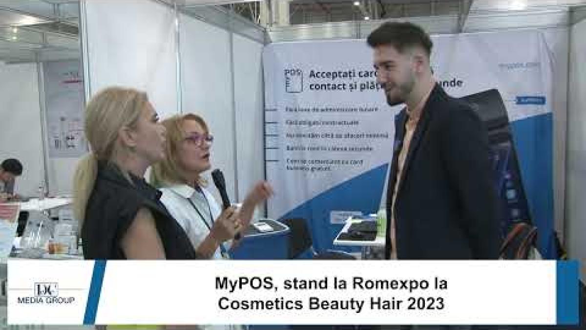 MyPOS, prezență la Cosmetics Beauty Hair 2023. Cu ce inovații vine compania