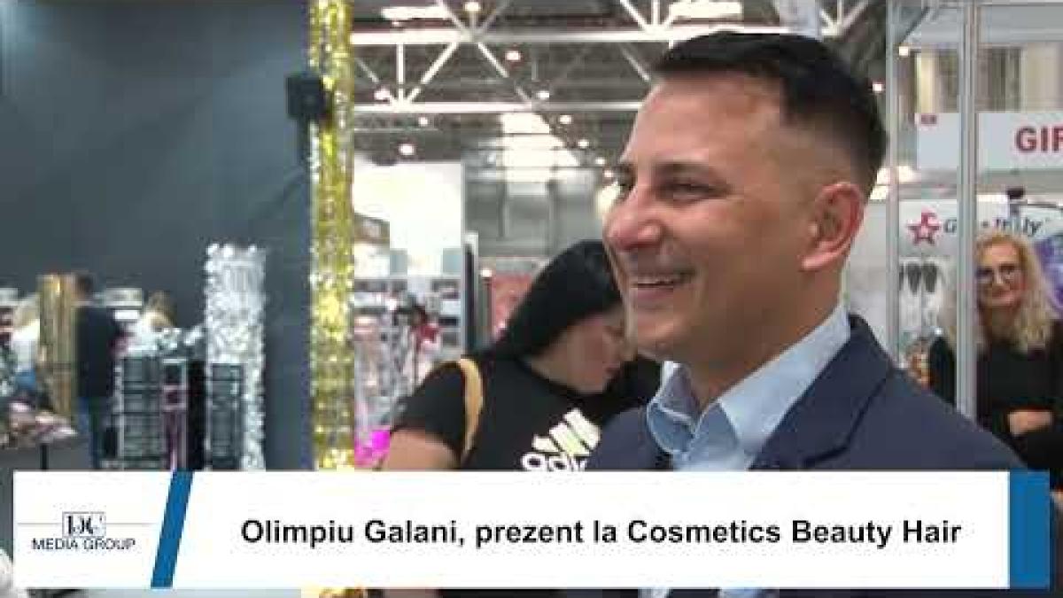 Olimpiu Galani, prezent la Cosmetics Beauty Hair 2023. Interviu flash
