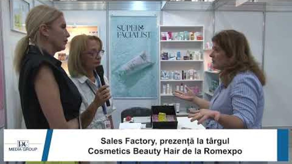 Sales Factory, la Cosmetics Beauty Hair 2023. Interviu cu Gianina Grămescu