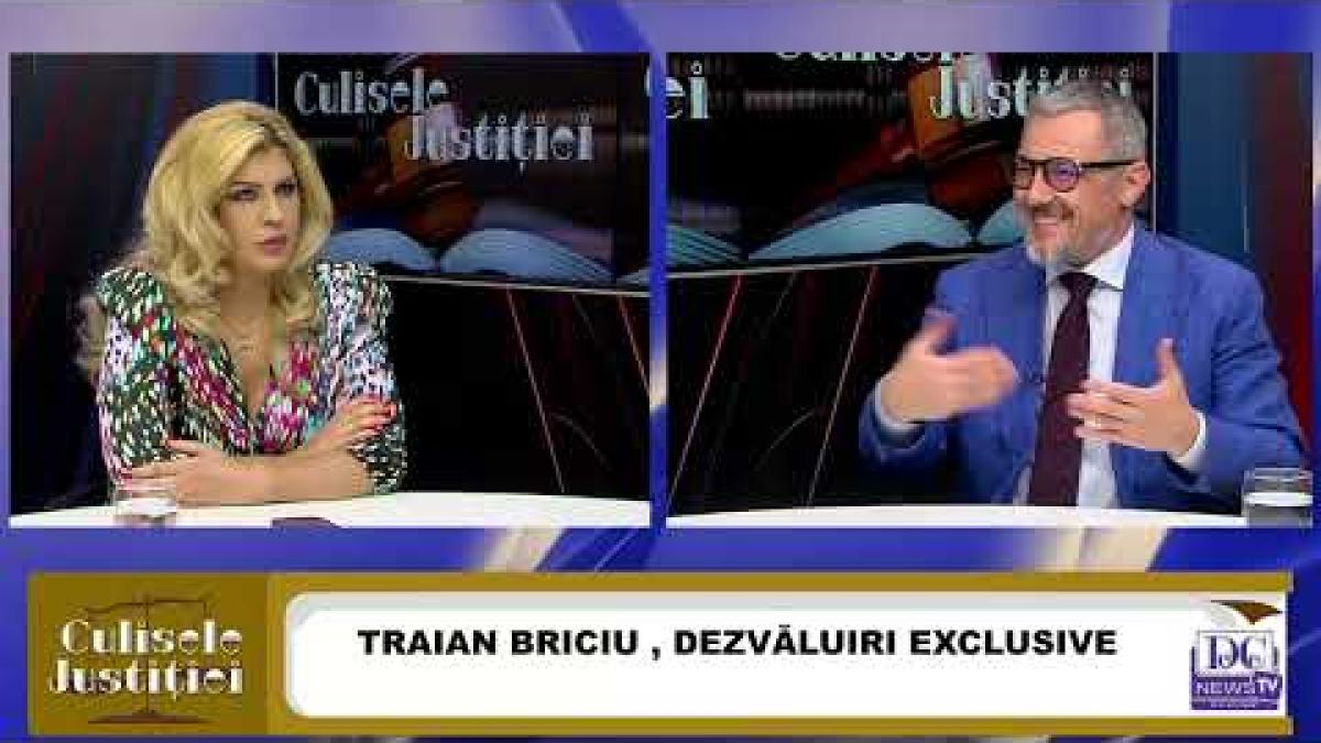 Președintele UNBR, Traian Briciu, invitatul Laurei Duță la Culisele Justiției