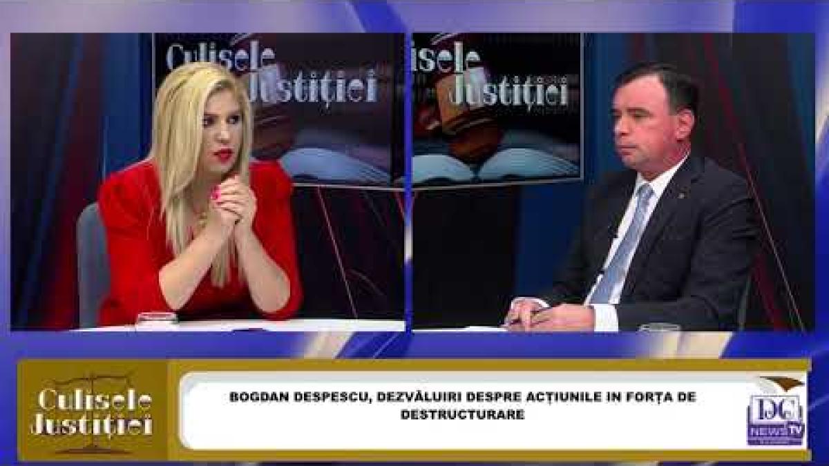 Bogdan Despescu, secretar de stat în MAI, dezvăluiri la Culisele Justiției