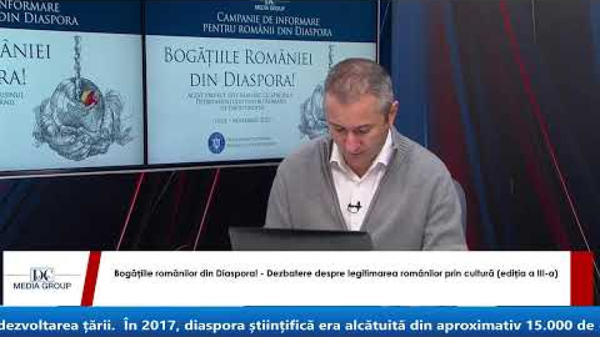 Bogățiile românilor din Diaspora! - Dezbatere despre legitimarea românilor prin cultură (ediția III)