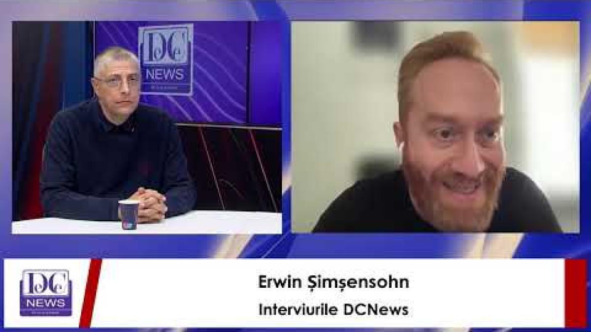 Actorul Erwin Șimșensohn, interviu despre situația din Israel la DC News TV