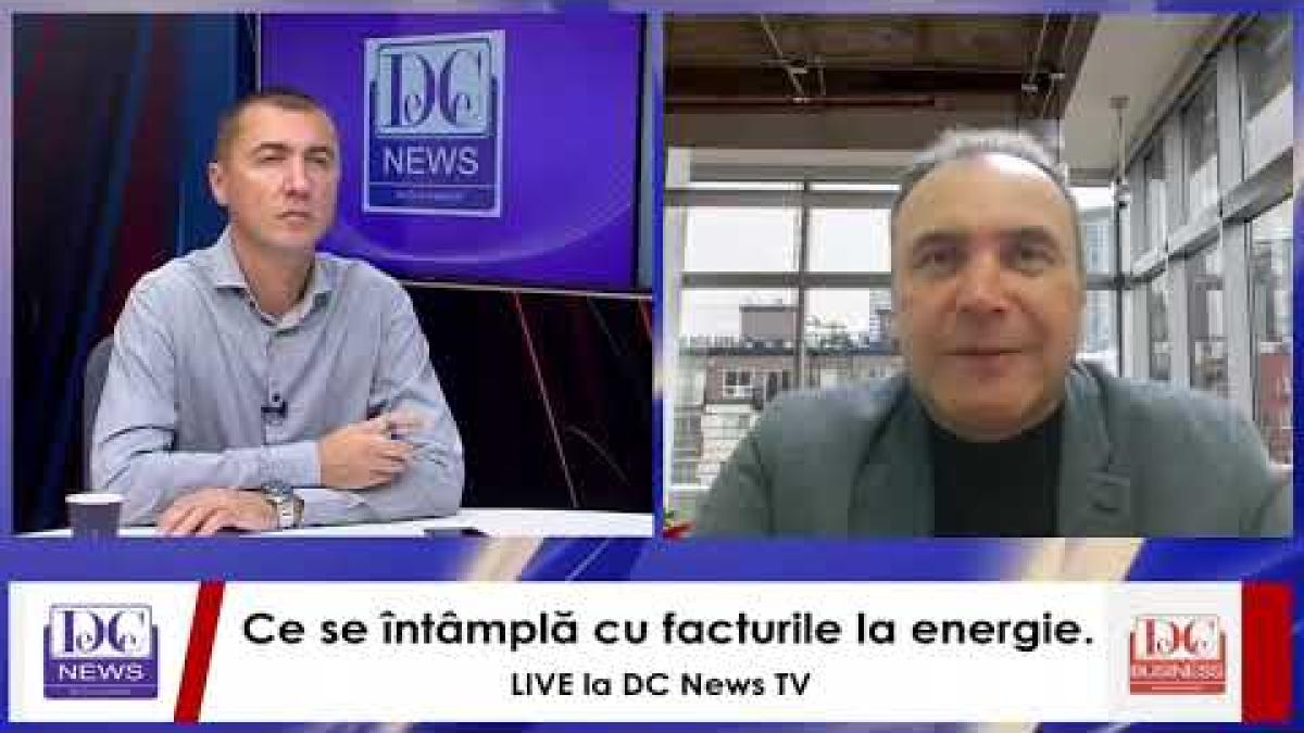 Ce se întâmplă cu facturile la energie  Dumitru Chisăliţă, la DC News TV