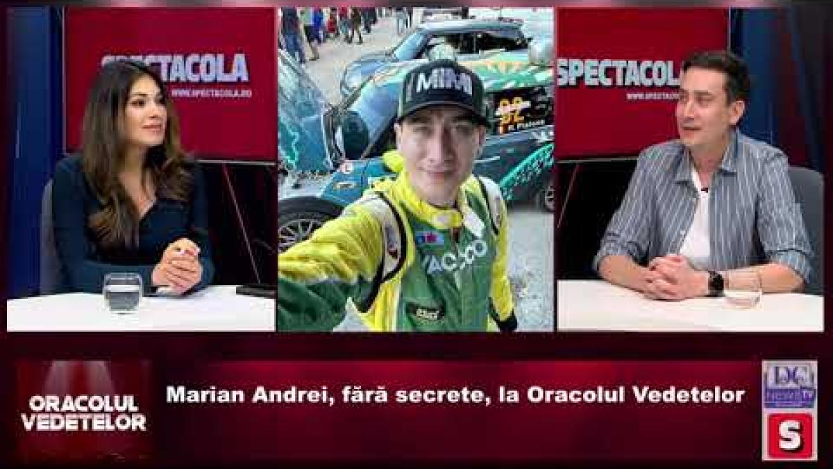 Marian Andrei, fără secrete, la Oracolul Vedetelor / VIDEO