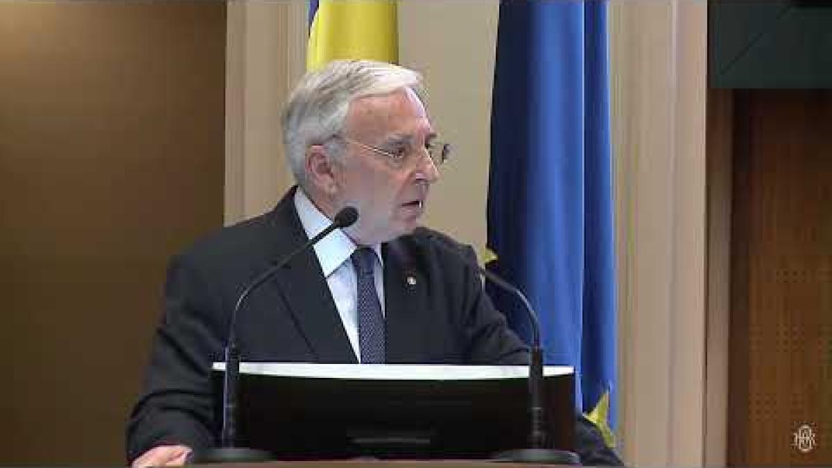 Conferința de prezentare a Raportului trimestrial asupra inflației, susținută de Mugur Isărescu, BNR