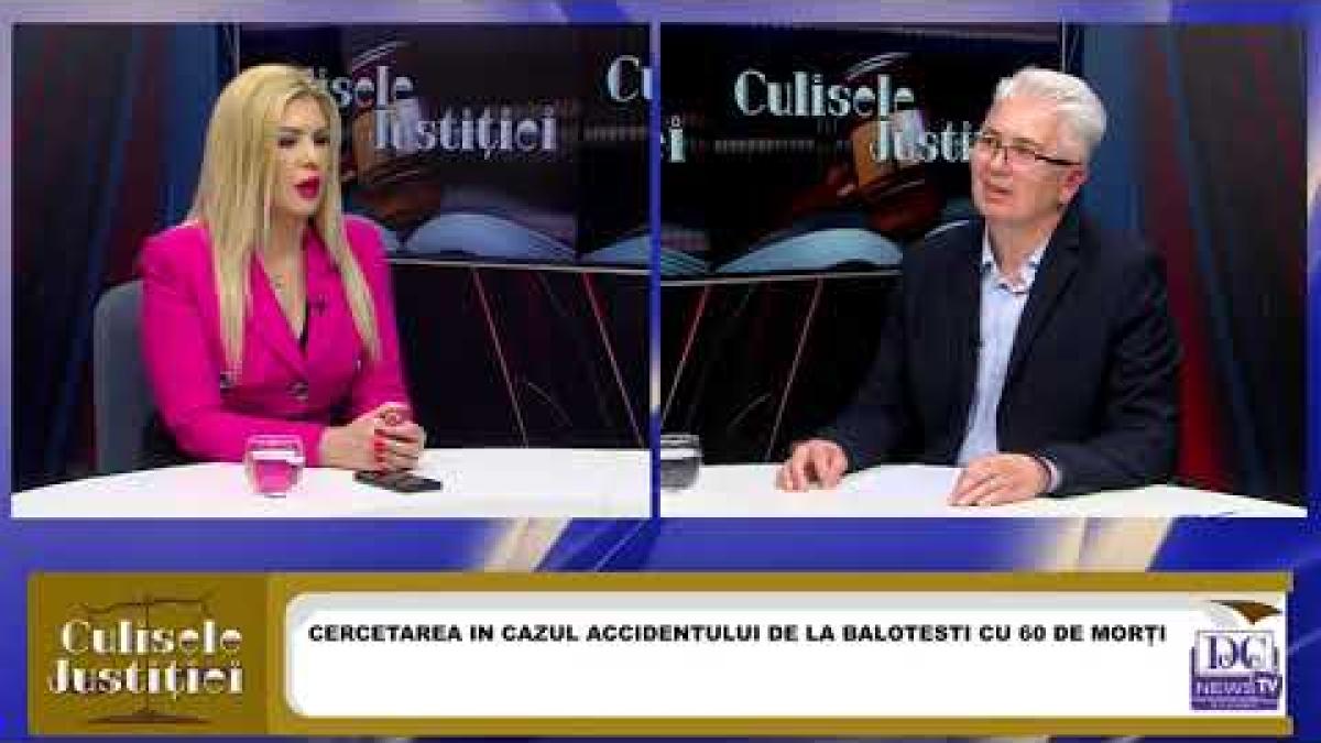 Florin Rontescu (Institutul Național de Criminalistică), invitatul zilei la Culisele Justițiie
