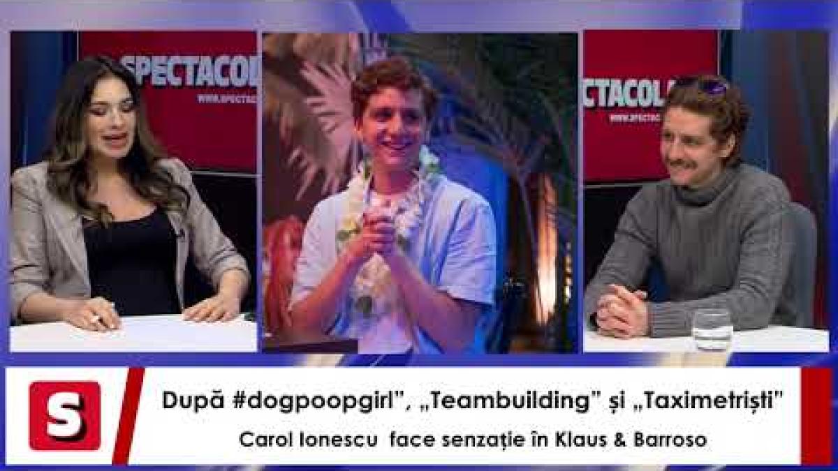 Întâlnire cu Arta: Carol Ionescu, totul despre comedia Klaus & Barroso / VIDEO