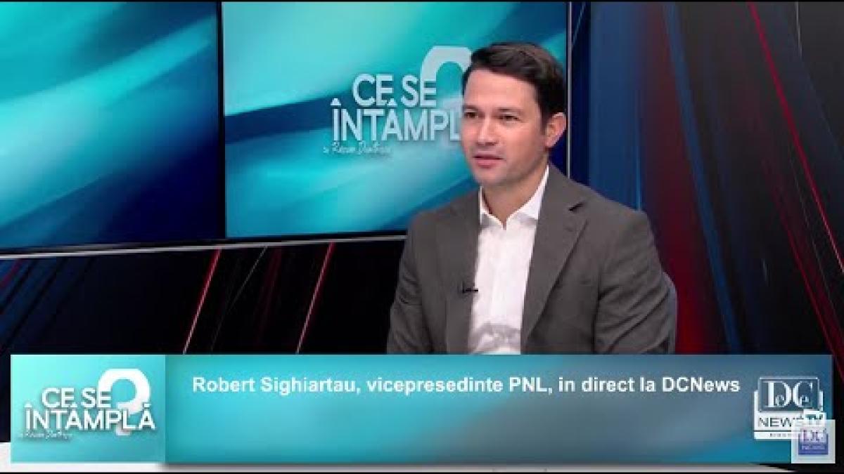 Robert Sighiartău (PNL), la ”Ce se întâmplă?” cu Răzvan Dumitrescu