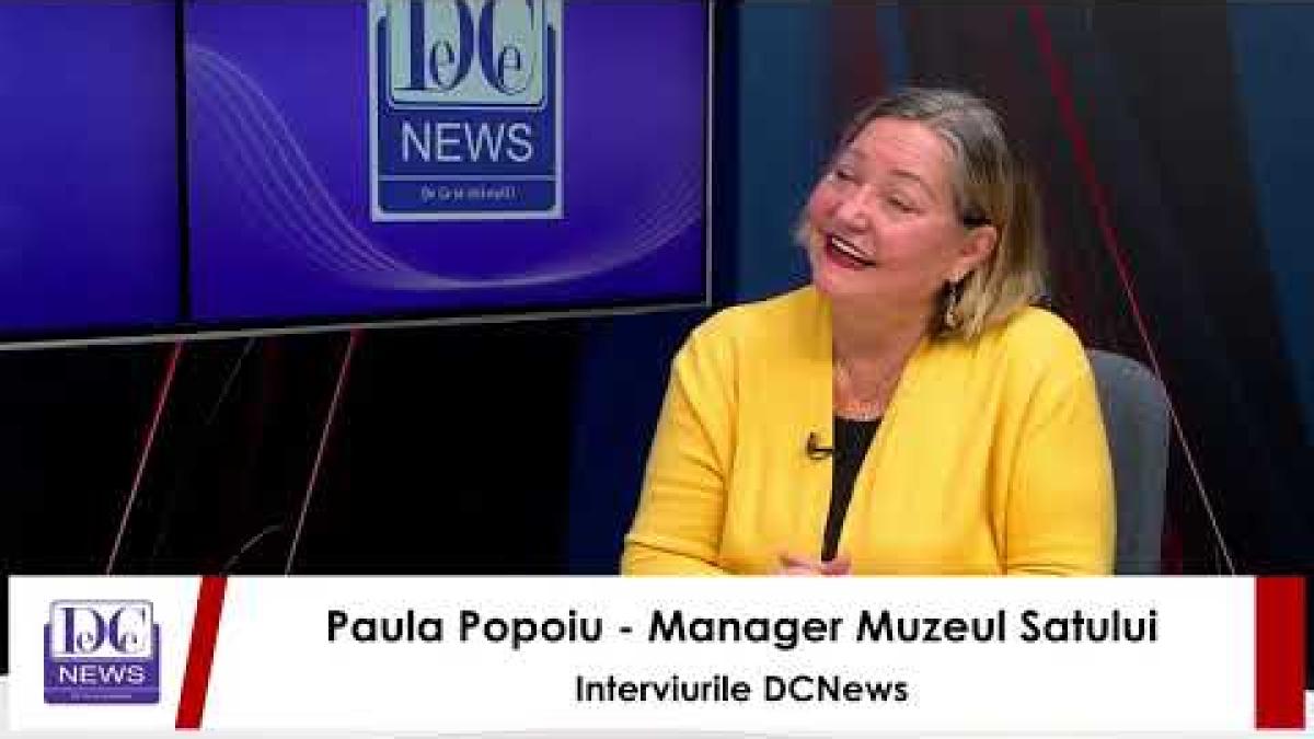 Paula Popoiu, Director Muzeul Satului ”Dimitrie Gusti”, interviu special la DC News