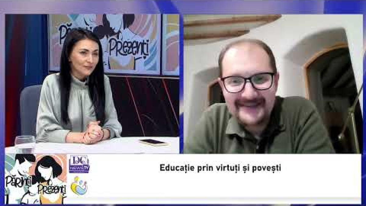Alec Blenche, la Părinți Prezenți! Magia poveștilor și educația copiilor prin virtuți