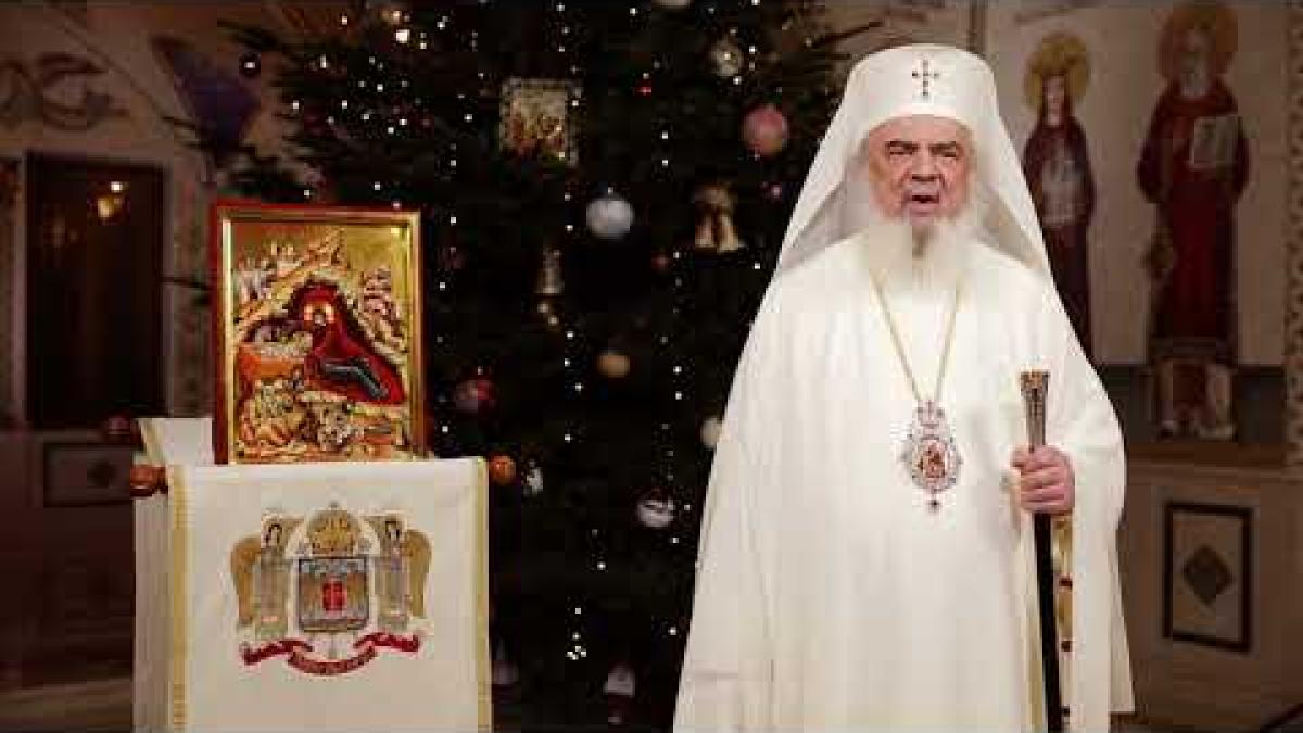 Mesajul Patriarhului Daniel cu ocazia Crăciunului 2023