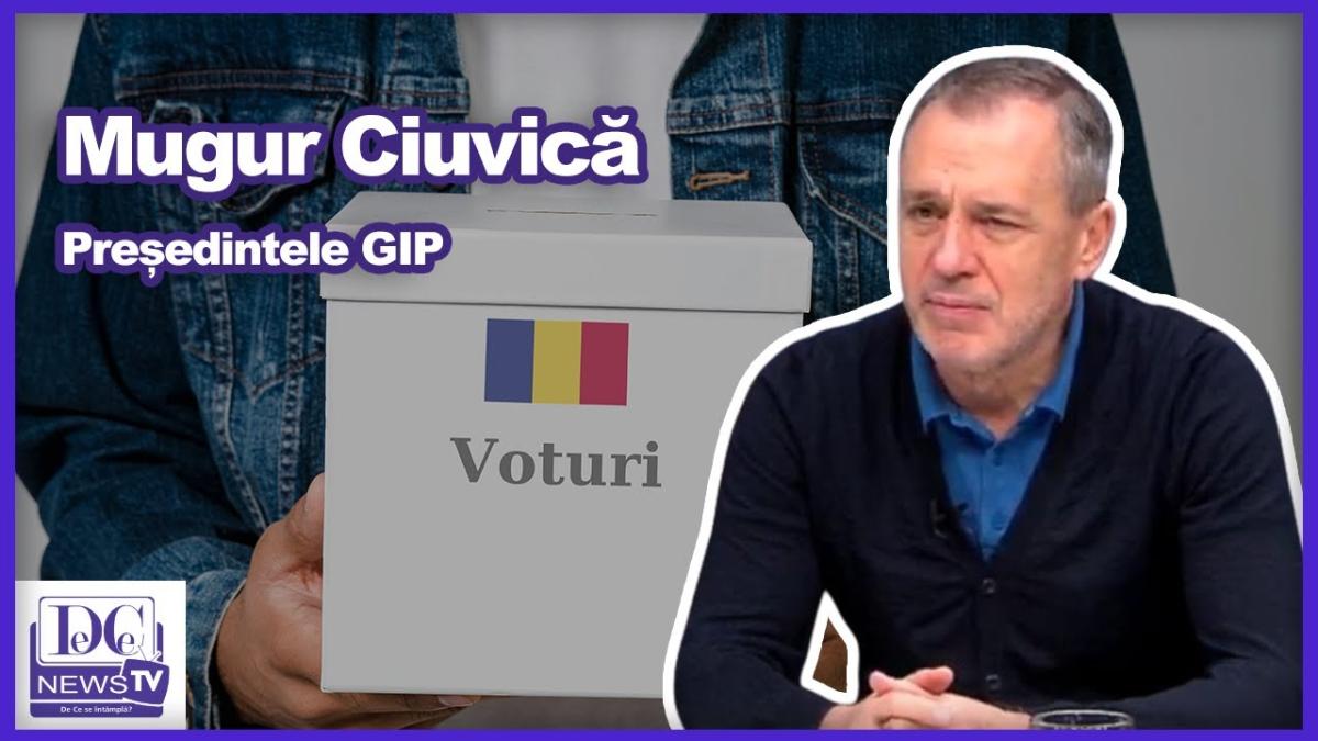 Mugur Ciuvică: “E foarte greu să găsești un motiv să pleci la vot ca să votezi pe cineva”