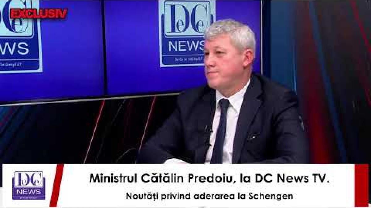 Predoiu, live pe DC News. Aflăm toate noutățile privind Schengen