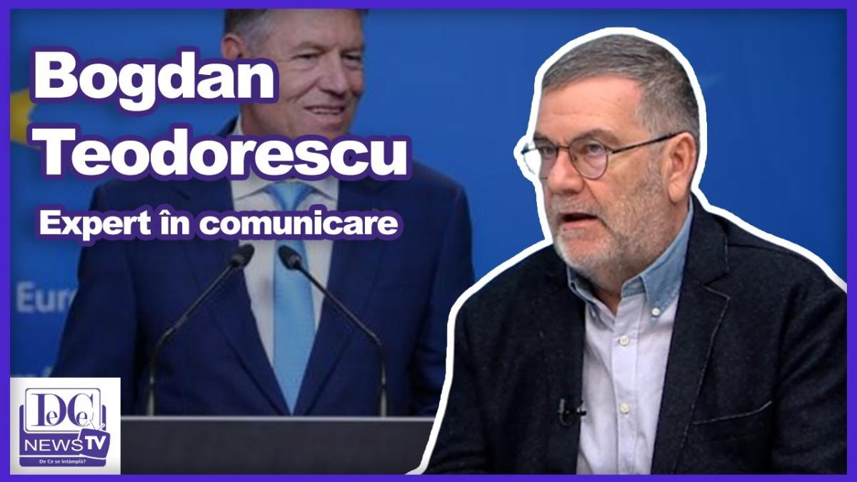 Bogdan Teodorescu despre: Klaus Iohannis și drumul său de după mandat