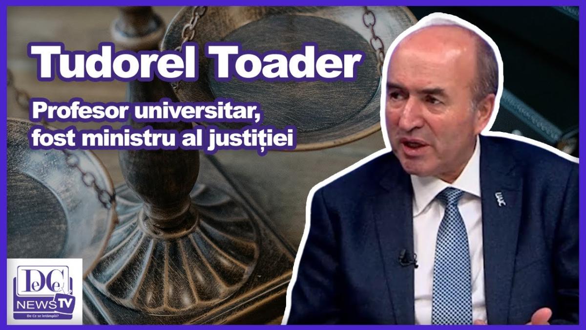 Tudorel Toader: "Codul penal este cea mai importantă lege din România, acolo se află pedepsele”