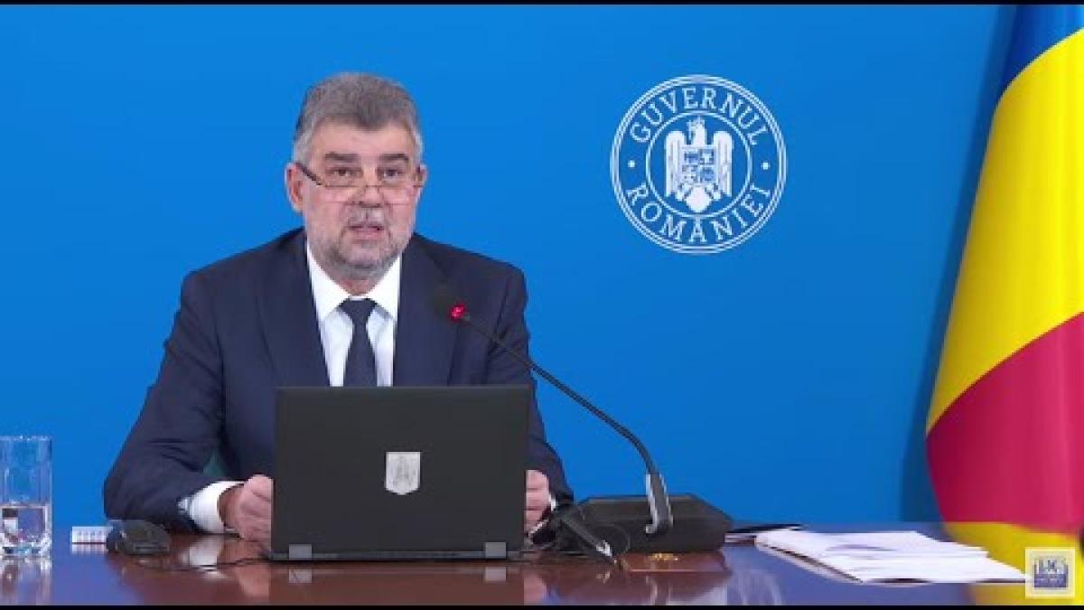 Premierul Marcel Ciolacu, ședință de Guvern despre soluțiile grevei fermierilor și transportatorilor