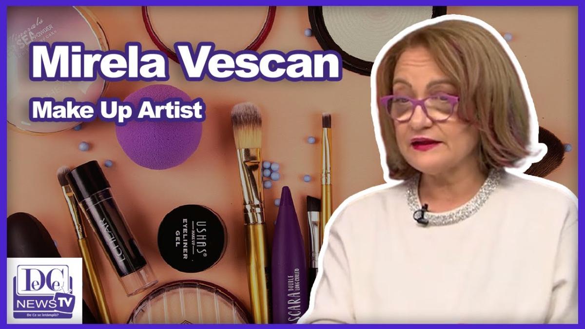 Mirela Vescan: “Dacă mâine ai nevoie de un machior nu-l găsești”