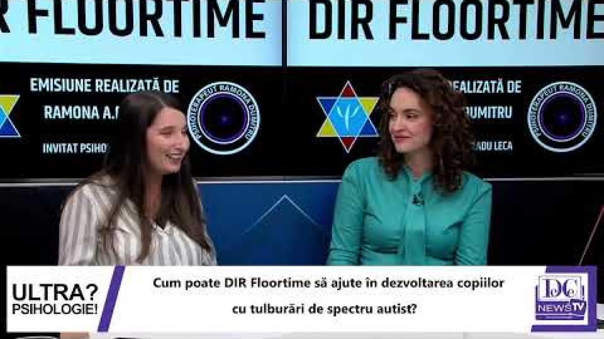 DIR Floortime, subiectul zilei la Ultrapsihologie / DC News TV