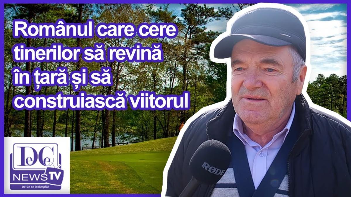Românul care vrea ca tinerii să conducă țara. Politicienii n-au făcut nimic 35 de ani, 6 mil. au plecat