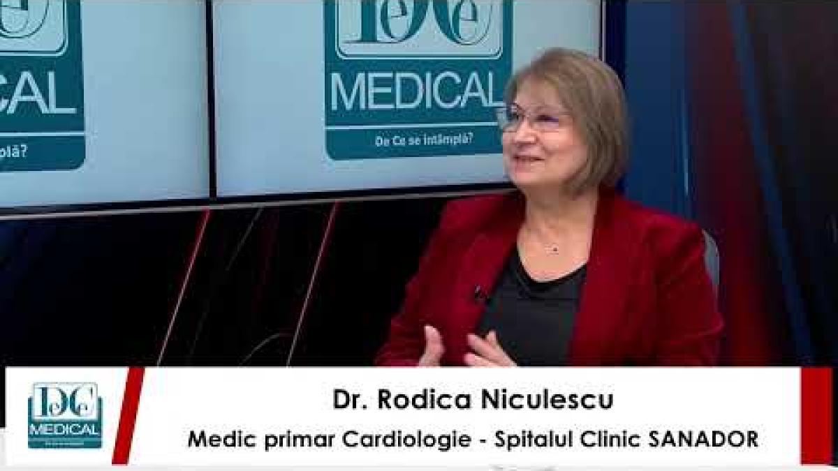 Procedura TAVI și noile tratamente pentru inimă. Rodica Niculescu (SANADOR) | DC Medical, DC News