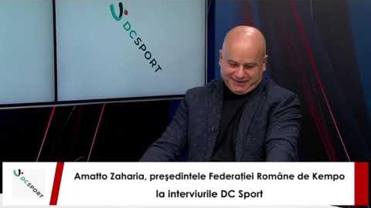 Amatto Zaharia, preşedintele FR Kempo, la interviurile DC Sport