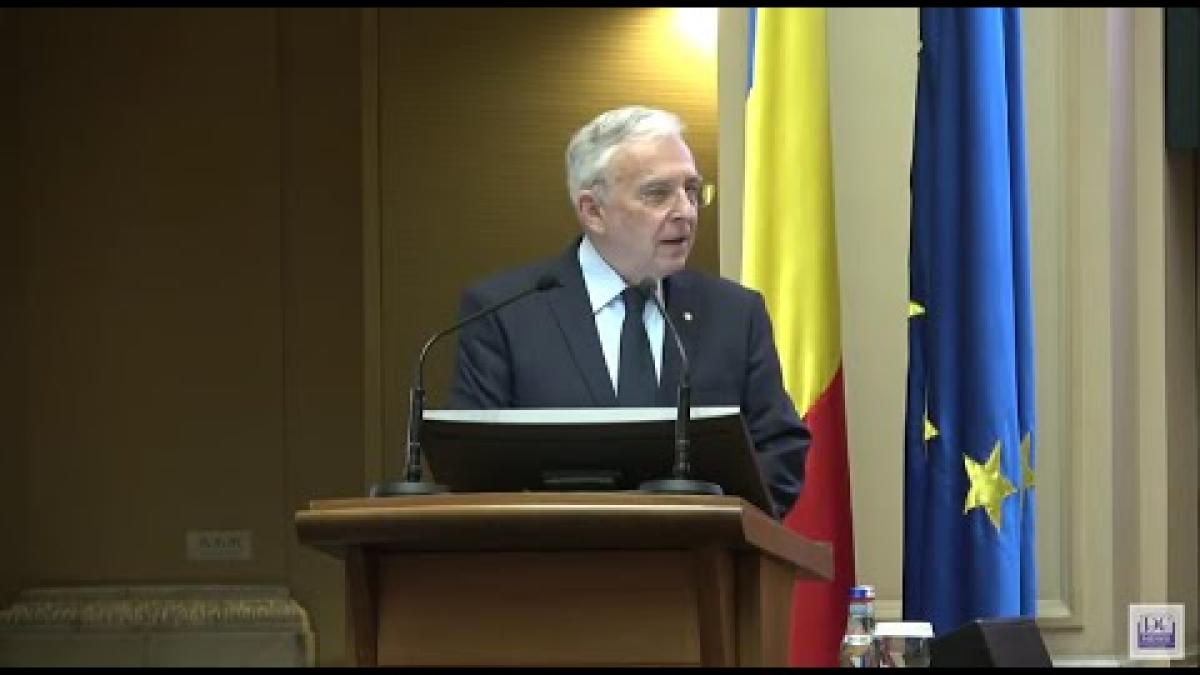 Conferința de prezentare a Raportului trimestrial asupra inflației, susținută de Mugur Isărescu