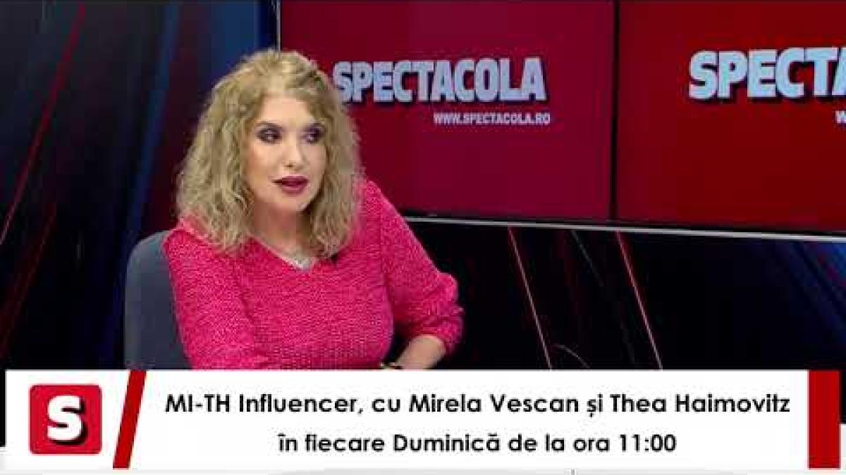 Rebeca Dumitru, la Mi-Th influencer, cu Thea Haimovitz. Medic și pictor: O viață dublă de excepție