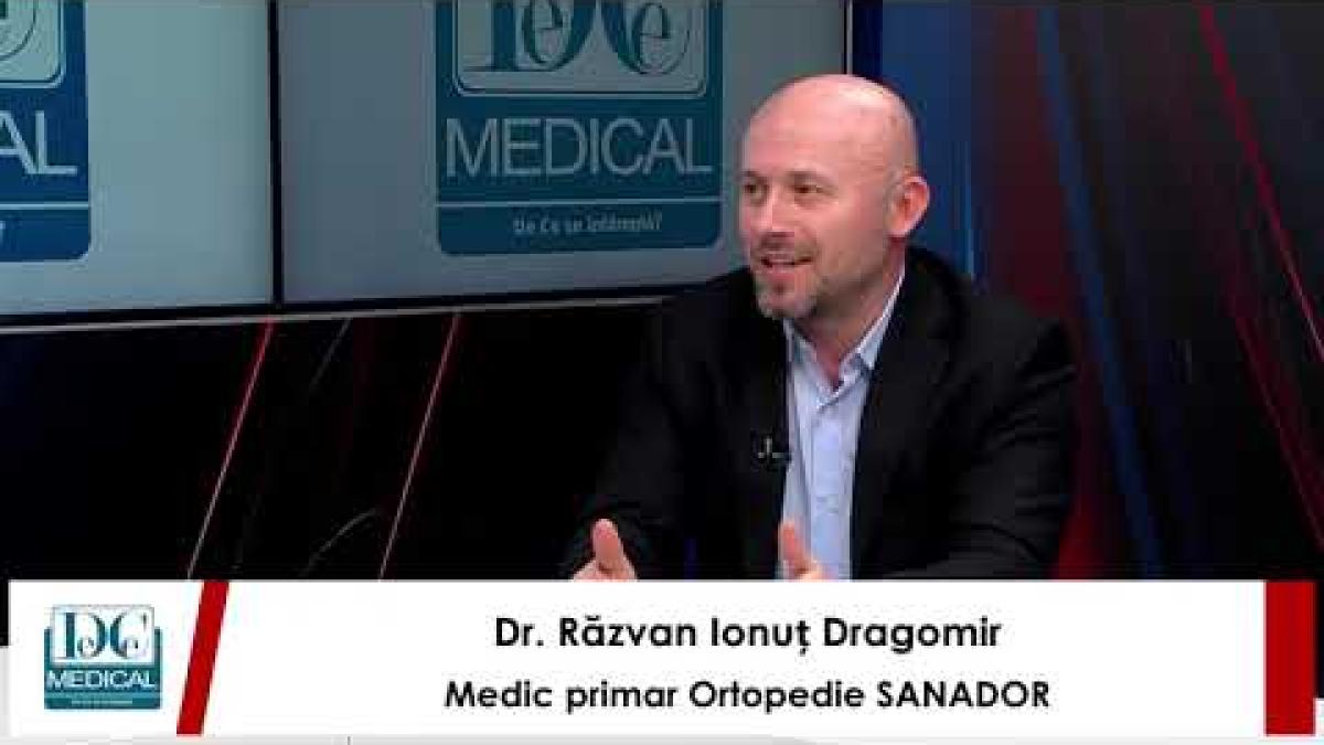 Fractura de col femural sau de șold. Răzvan Ionuț Dragomir (SANADOR), la DC Medical și DC News