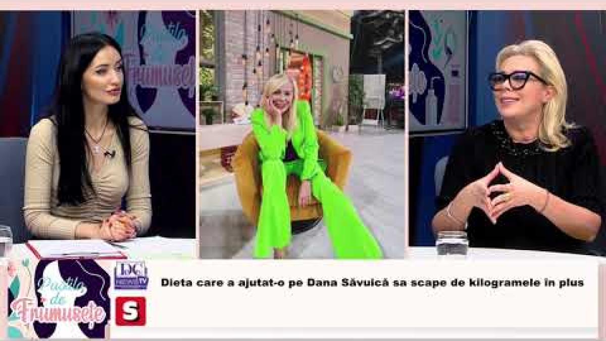 Dana Săvuică și dr. Șerban Damian: Cea mai bună dietă. Cum slăbim sănătos