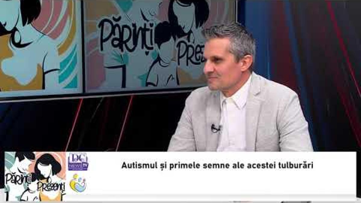 Marius Zamfir, la Părinți Prezenți! Autismul, microbiomul uman și sănătatea creierului