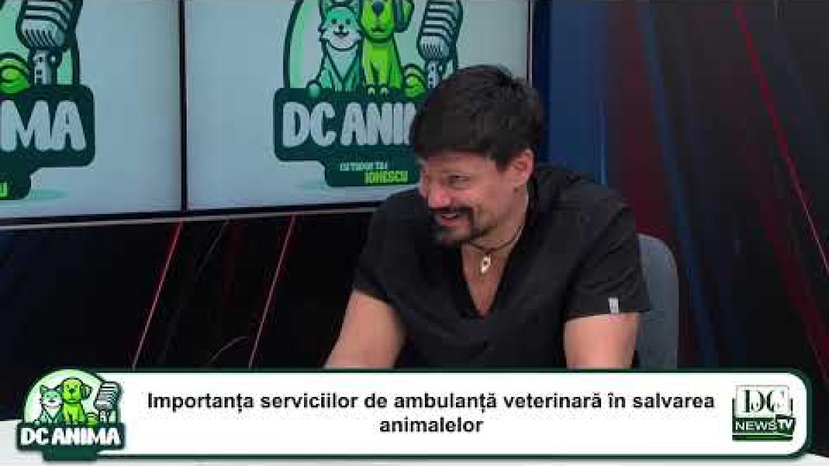 Medicul veterinar Adrian Iurcenco, invitatul lui Tudor-Tim Ionescu de duminică, la DC Anima